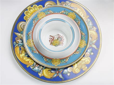 Versace, Porcelain dinnerware 'Les Trésors de la 